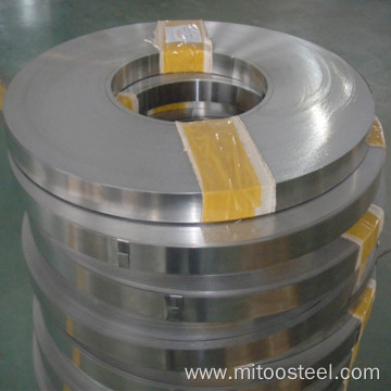 Metal strip alloy steel for safety buckles